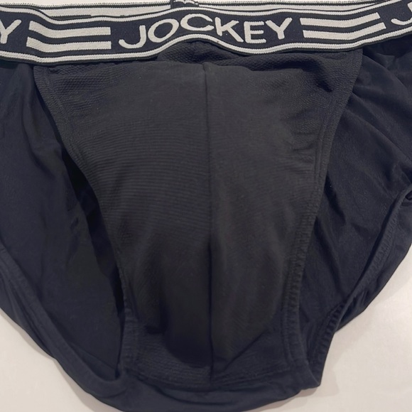 Jockey Sport Cooling Mesh Performance String Bikini XL Black - Picture 2 of 5